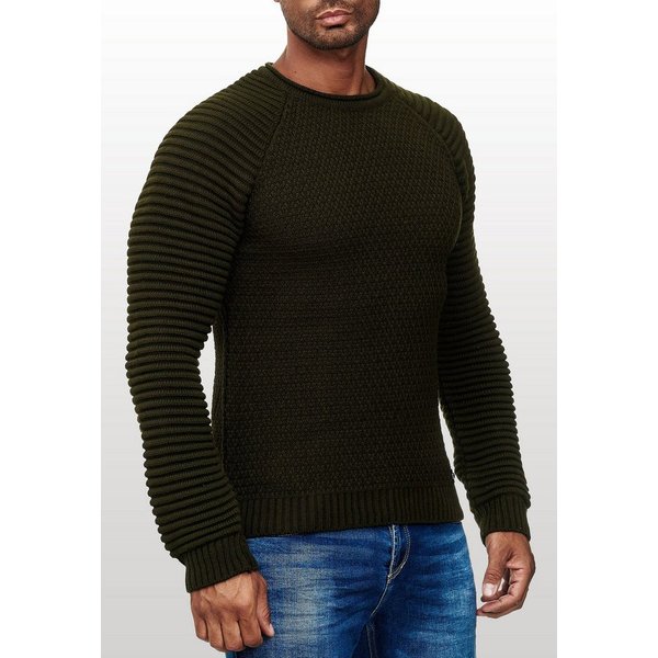 Rusty Neal Strickpullover in modischem Grobstrick-Design
