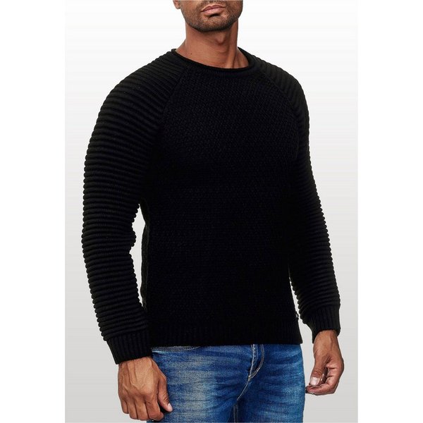 Rusty Neal Strickpullover in modischem Grobstrick-Design