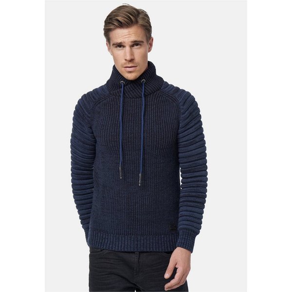 Rusty Neal Strickpullover mit kuscheligem Schalkragen