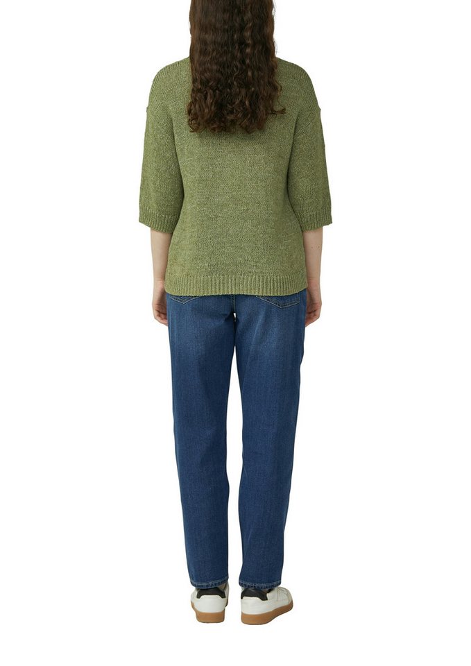 s.Oliver 3/4 Arm-Pullover Strickpullover mit Rundhals – Bild 2 von 4