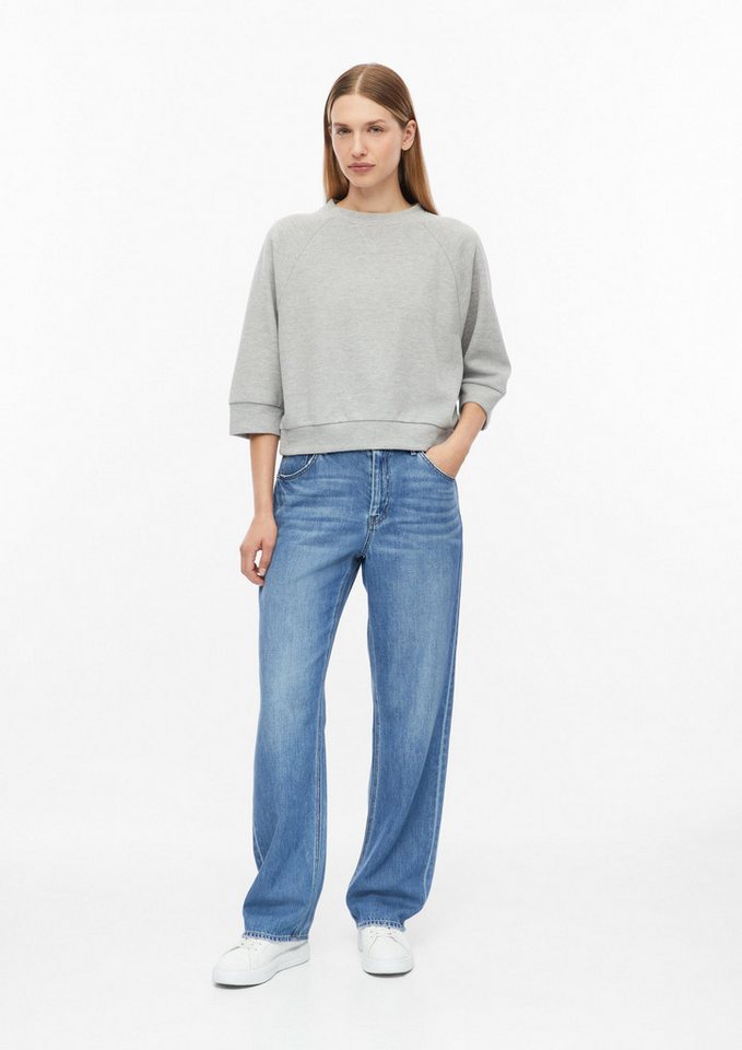 s.Oliver 3/4 Arm-Pullover Sweatshirt Weiches Sweatshirt mit 3/4-Ärmeln – Bild 5 von 5