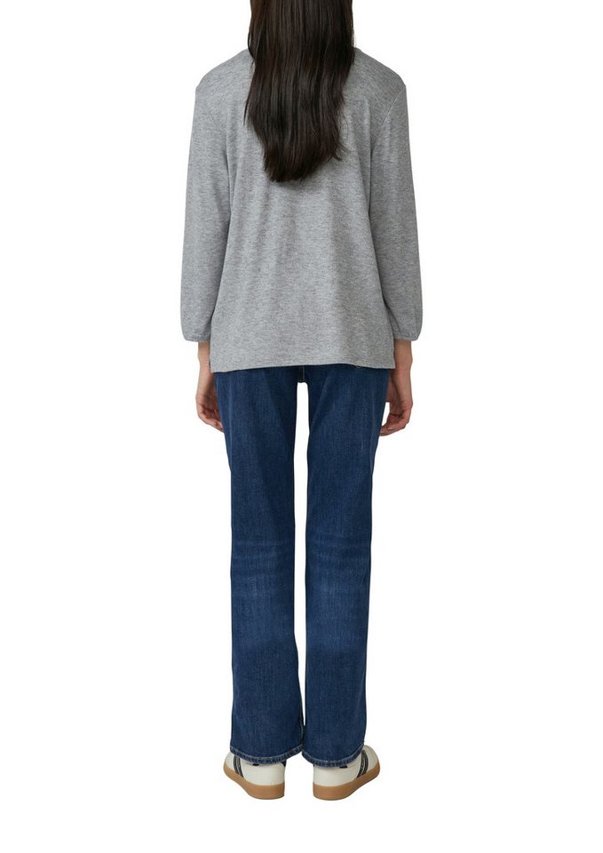 s.Oliver 3/4-Arm-Shirt mit V-Ausschnitt – Bild 2 von 4