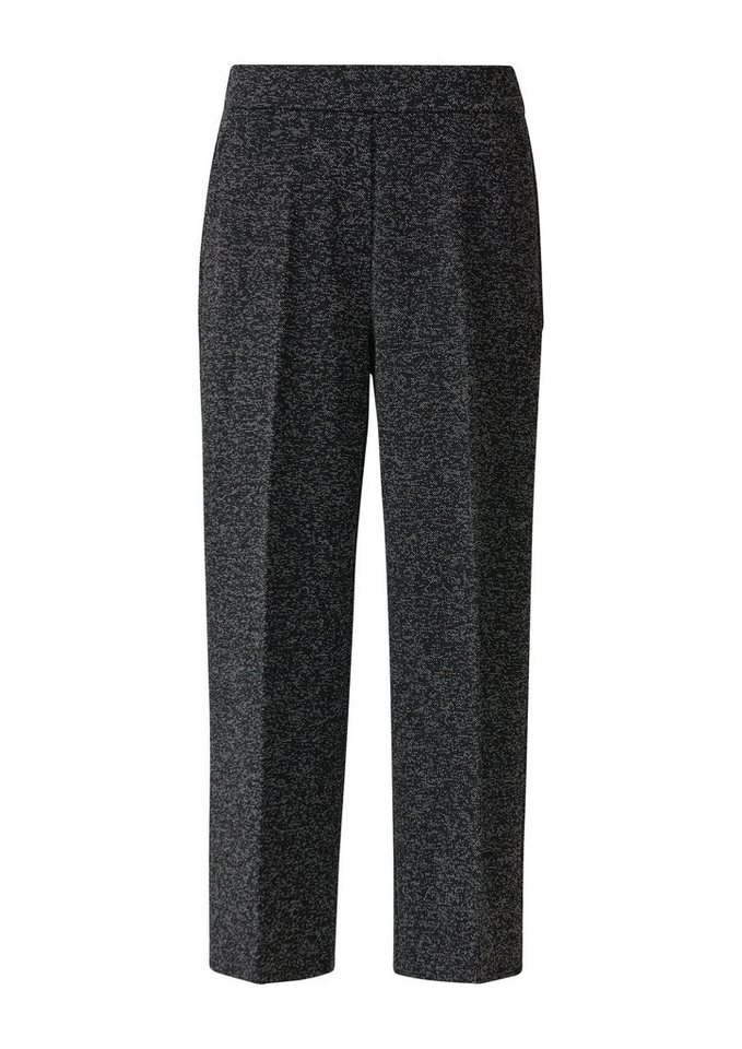 s.Oliver 7/8-Hose Hose Culotte in Melange-Optik mit Elastikbund – Bild 2 von 5