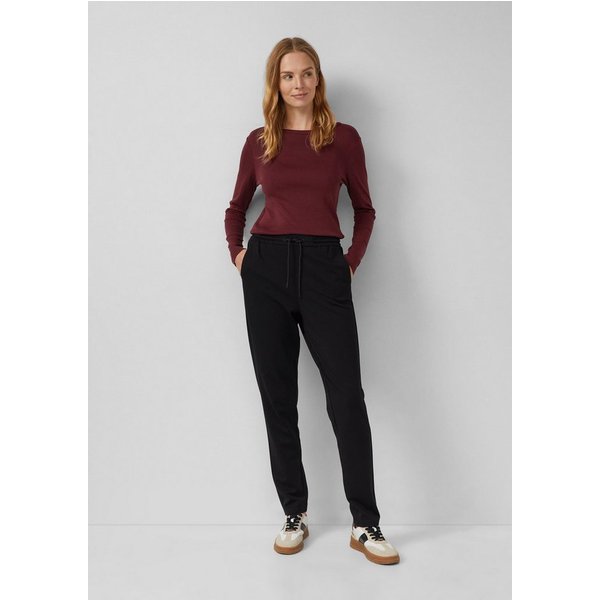 s.Oliver 7/8-Hose Hose Interlock-Jogg Pants mit Gummizug