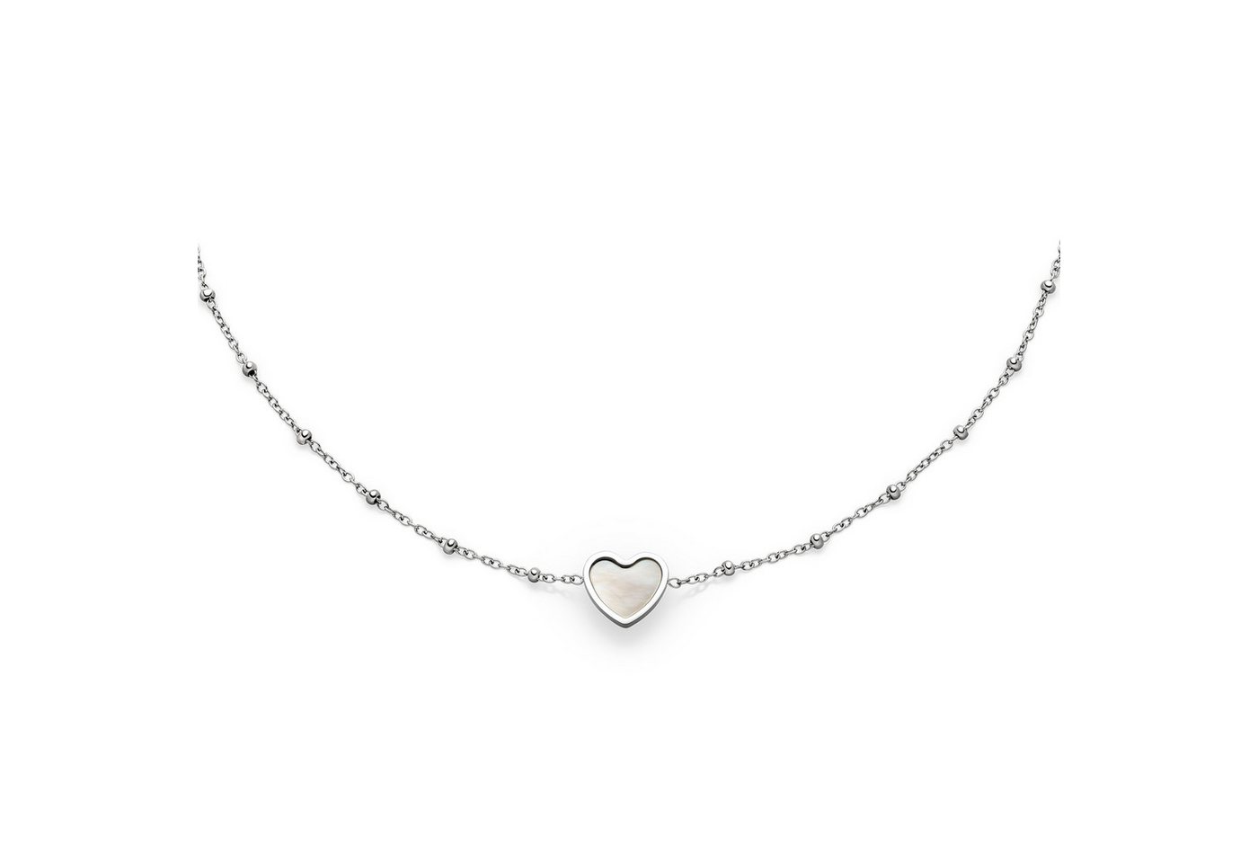 s.Oliver Armband Pearl Heart, Herz, mit Perlmutt (synth) – Bild 2 von 3