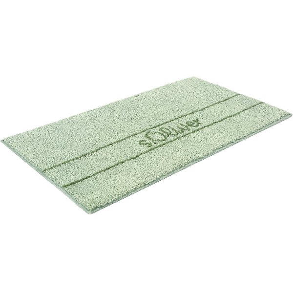 s.Oliver Badematte Allie, Badvorleger, Badezimmer Teppich, Duschvorleger, Höhe 10 mm, rutschhemmend beschichtet, schnell trocknend, strapazierfähig, Polyester, 