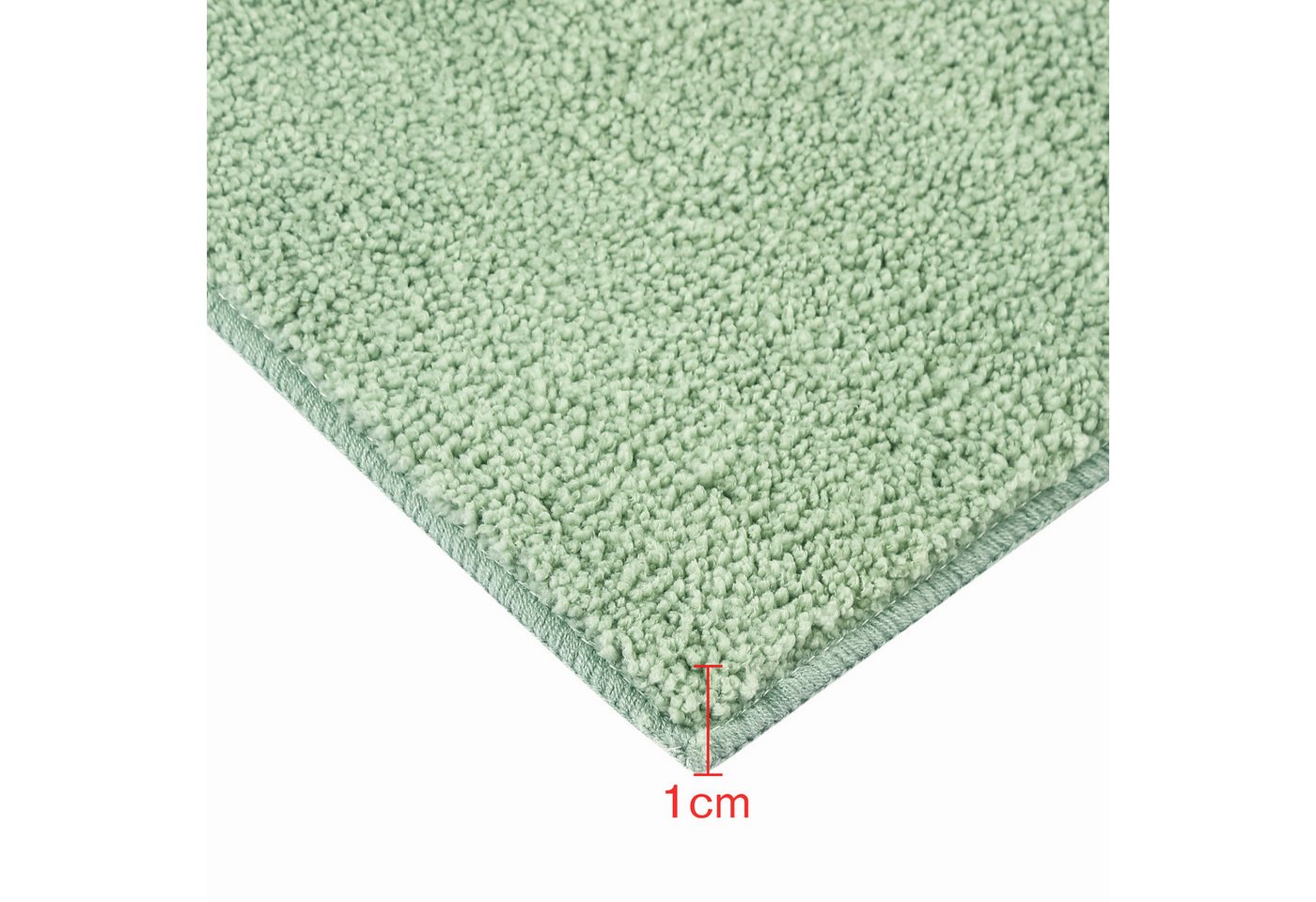 s.Oliver Badematte Allie, Badvorleger, Badezimmer Teppich, Duschvorleger, Höhe 10 mm, rutschhemmend beschichtet, schnell trocknend, strapazierfähig, Polyester,  – Bild 4 von 5