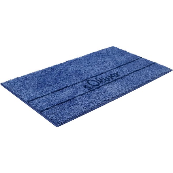 s.Oliver Badematte Allie, Badvorleger, Badezimmer Teppich, Duschvorleger, Höhe 10 mm, rutschhemmend beschichtet, schnell trocknend, strapazierfähig, Polyester, 