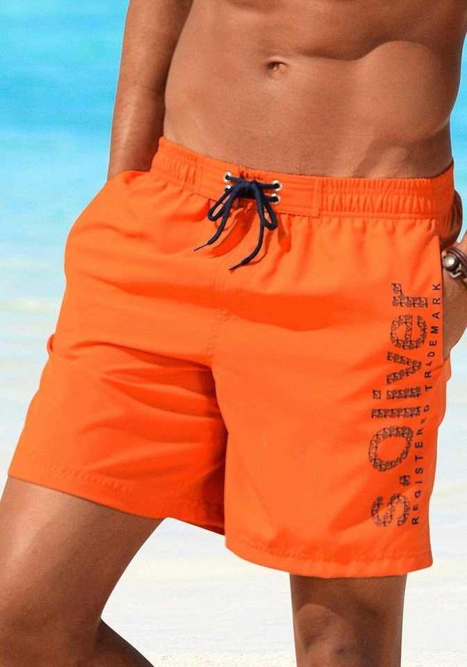 s.Oliver Badeshorts mit trendigem Logoprint – Bild 3 von 5