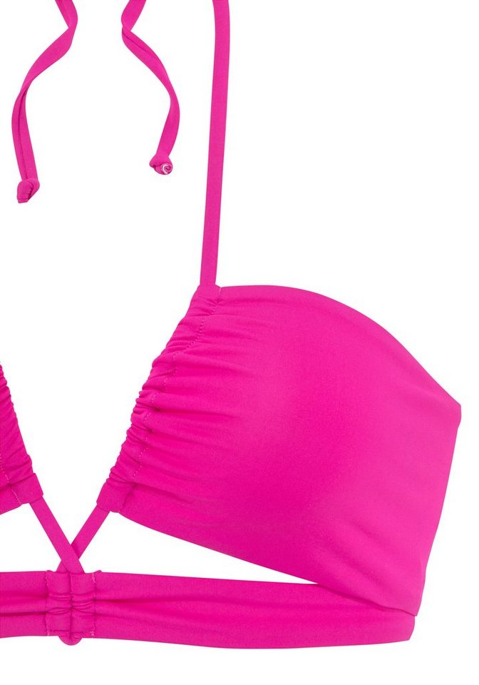 s.Oliver Bandeau-Bikini-Top Joy, mit modischen Cut-Outs – Bild 3 von 5