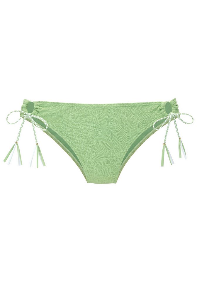 s.Oliver Bikini-Hose Ada in gemusterter Strukturware – Bild 2 von 4