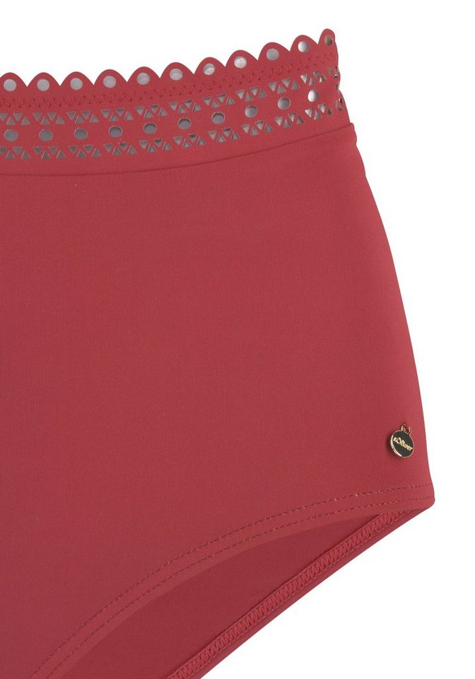 s.Oliver Bikini-Hose Aiko mit Häkeloptik – Bild 3 von 5