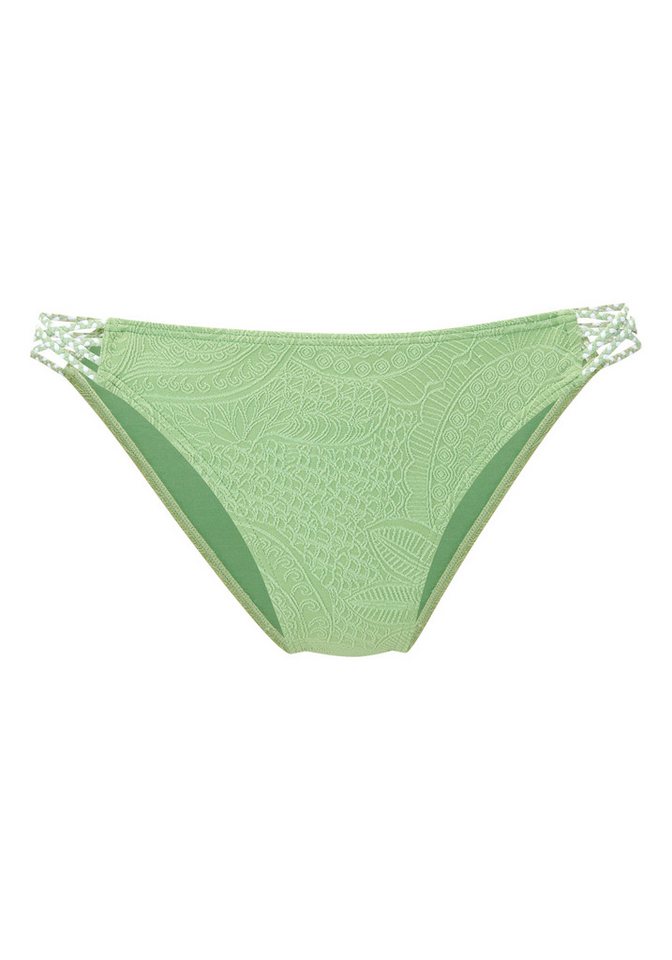 s.Oliver Bikini-Hose mit gemusterter Strukturware – Bild 2 von 4