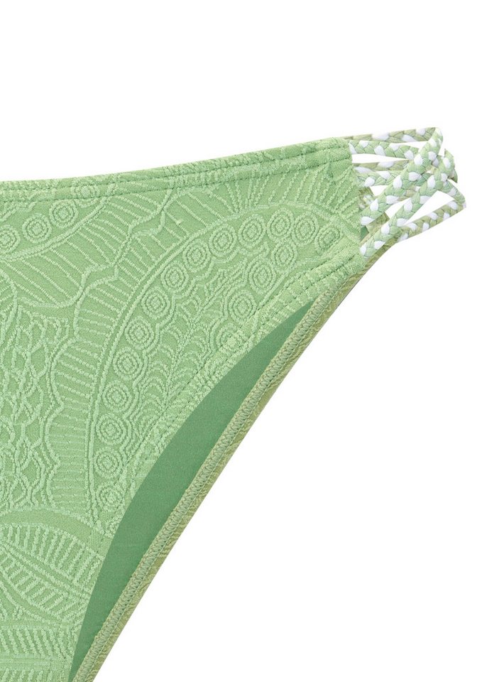 s.Oliver Bikini-Hose mit gemusterter Strukturware – Bild 3 von 4