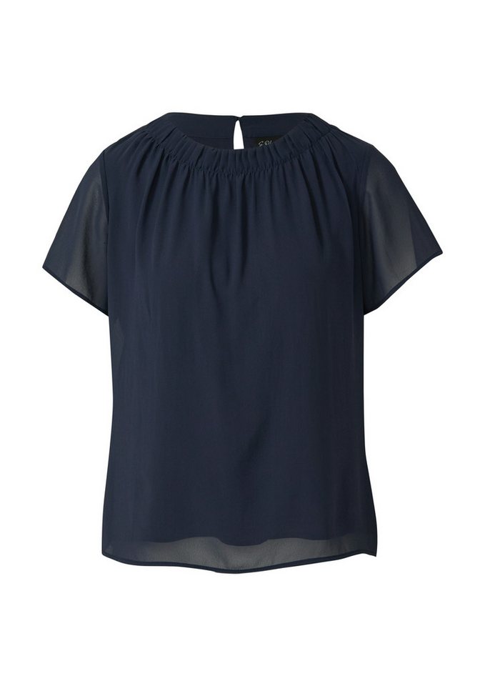 s.Oliver BLACK LABEL Kurzarmbluse Bluse - Kurzarmbluse - Blusenshirt – Bild 2 von 5