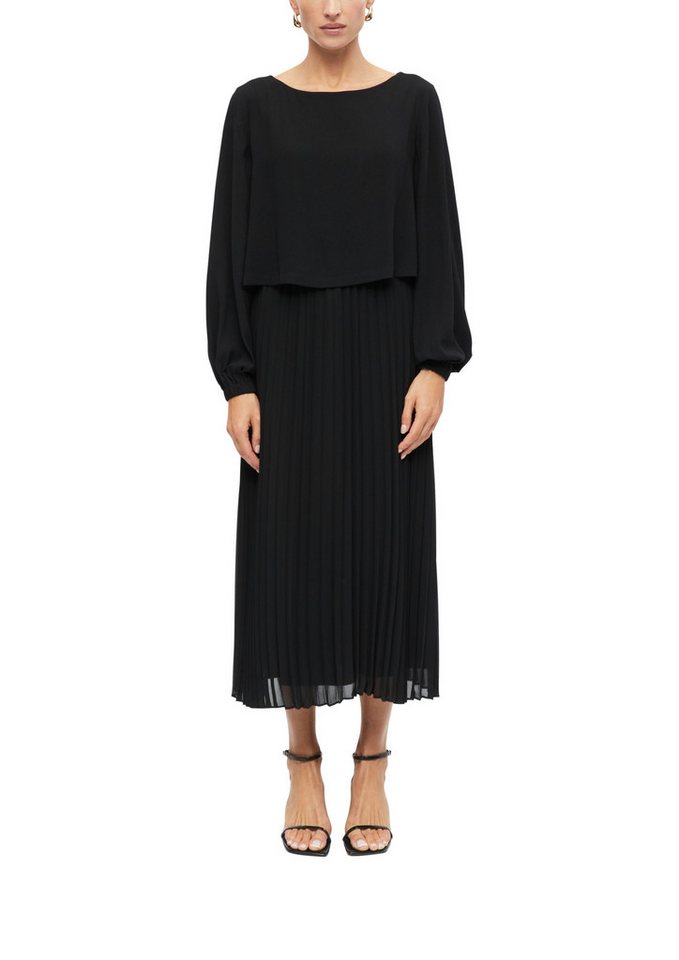 s.Oliver BLACK LABEL Midikleid Kleid – Bild 2 von 4