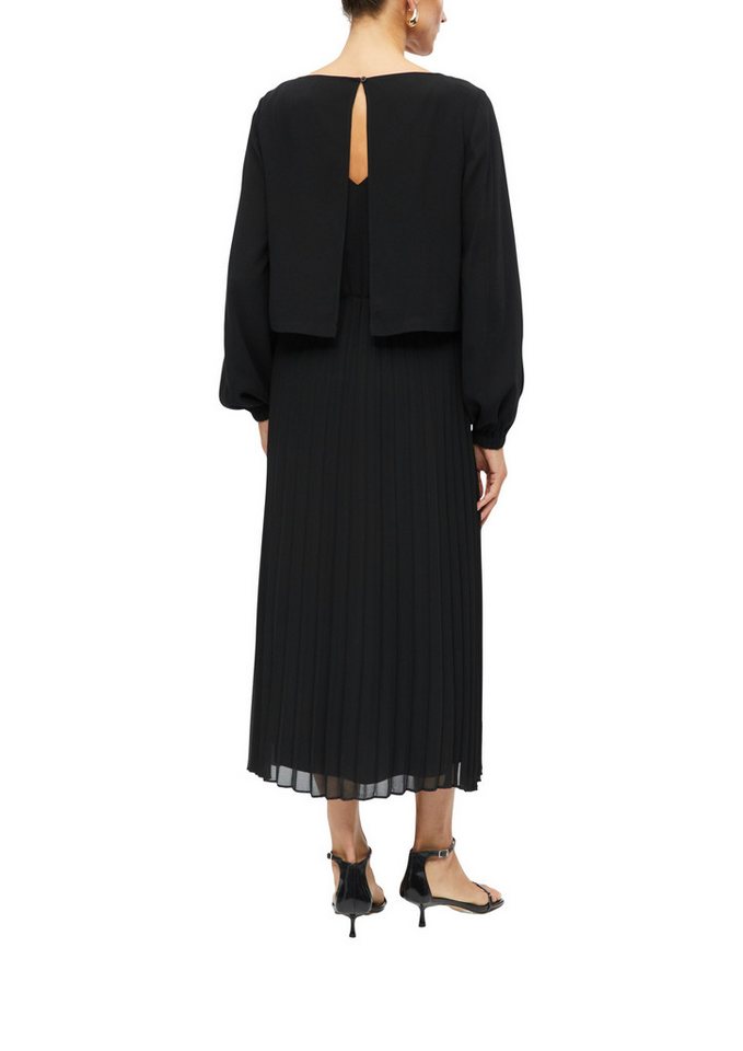 s.Oliver BLACK LABEL Midikleid Kleid – Bild 3 von 4