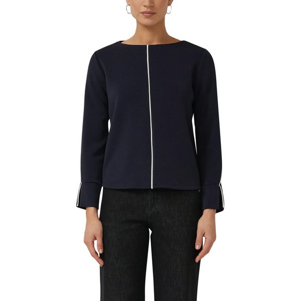s.Oliver BLACK LABEL Sweatshirt U-Boot Ausschnitt