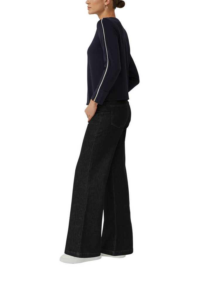 s.Oliver BLACK LABEL Sweatshirt U-Boot Ausschnitt – Bild 4 von 5