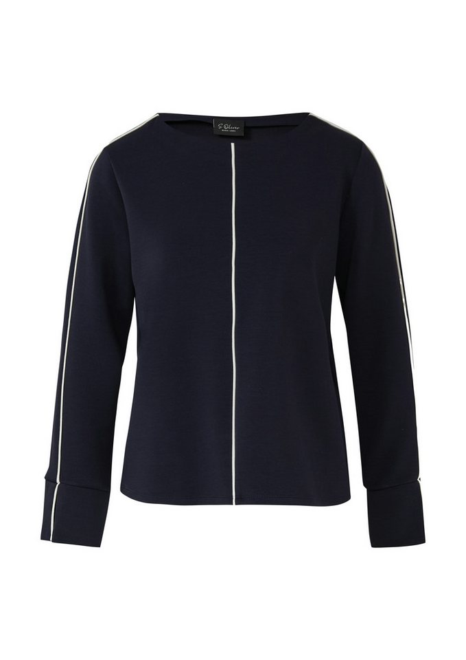 s.Oliver BLACK LABEL Sweatshirt U-Boot Ausschnitt – Bild 5 von 5