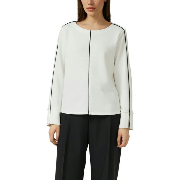 s.Oliver BLACK LABEL Sweatshirt U-Boot Ausschnitt