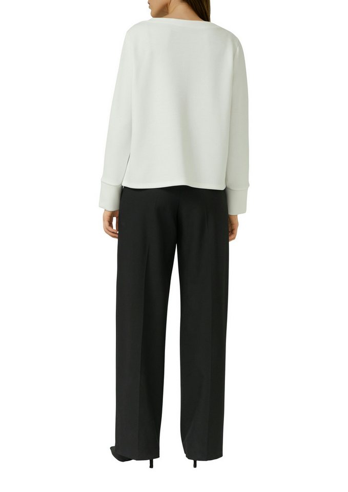 s.Oliver BLACK LABEL Sweatshirt U-Boot Ausschnitt – Bild 2 von 4