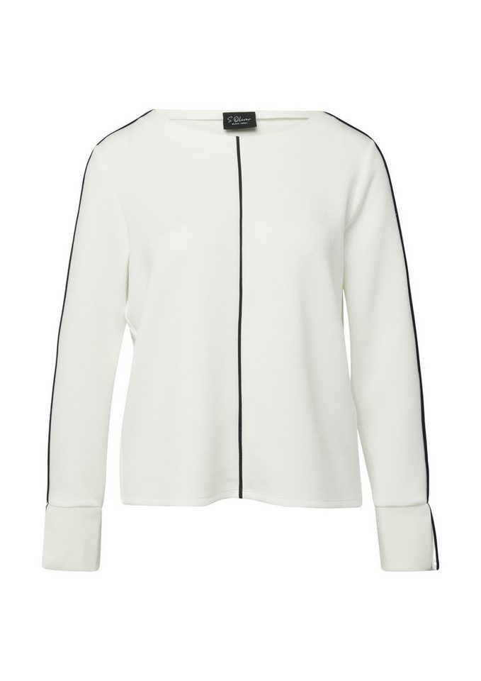 s.Oliver BLACK LABEL Sweatshirt U-Boot Ausschnitt – Bild 4 von 4