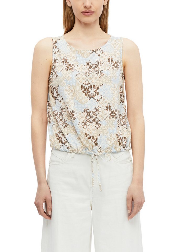 s.Oliver Blusentop Sommertop mit Stretch – Bild 2 von 4