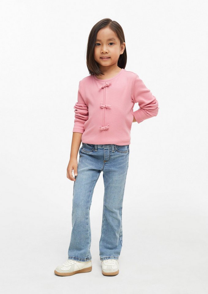 s.Oliver Bootcut-Jeans Jeans-Hose BETSY Jeans BETSY / Regular Fit / Mid Rise / Flared Leg – Bild 3 von 4