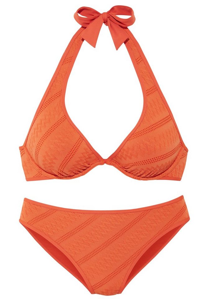 s.Oliver Bügel-Bikini Naila mit Struktur – Bild 2 von 5