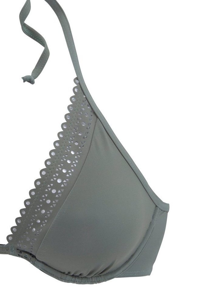 s.Oliver Bügel-Bikini-Top Aiko, mit Häkeloptik – Bild 3 von 4