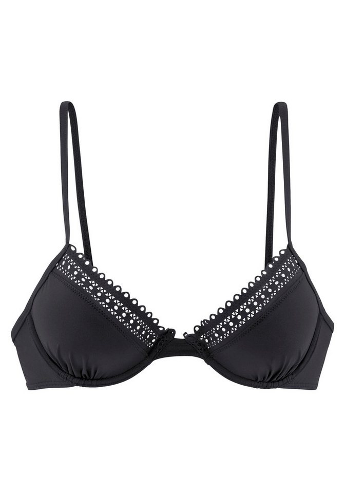 s.Oliver Bügel-Bikini-Top Aiko, mit Häkeloptik – Bild 2 von 5