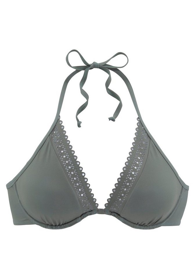 s.Oliver Bügel-Bikini-Top Aiko, mit Häkeloptik – Bild 2 von 4