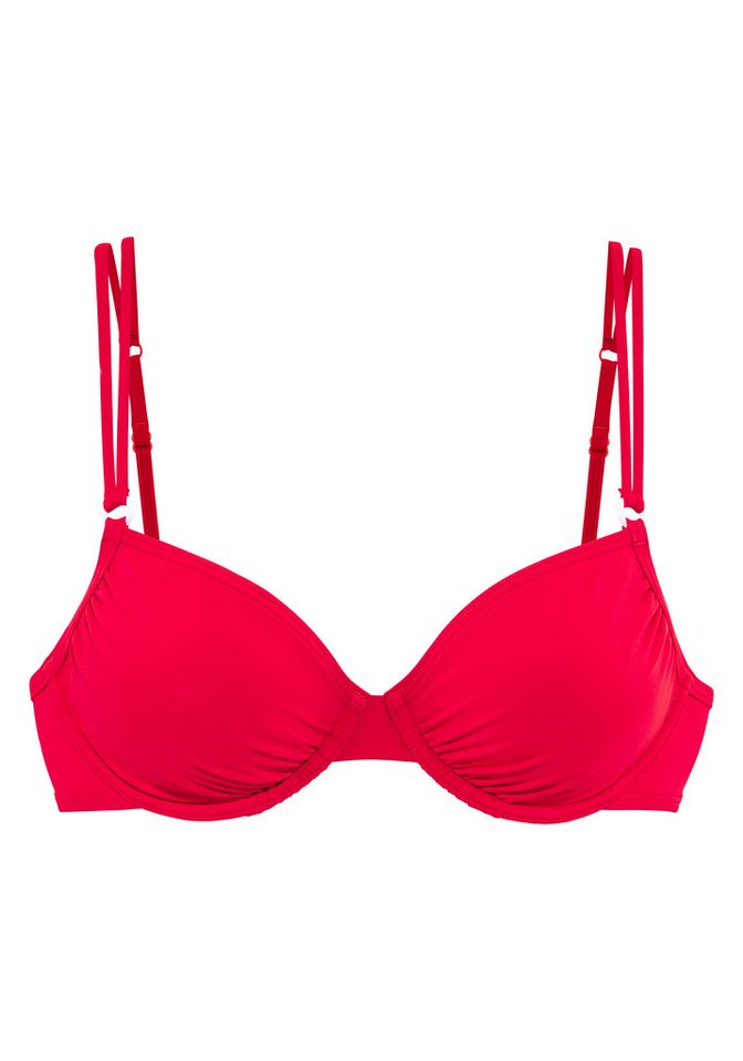 s.Oliver Bügel-Bikini-Top Beverly, mit kontrastfarbigen Zierringen – Bild 2 von 4