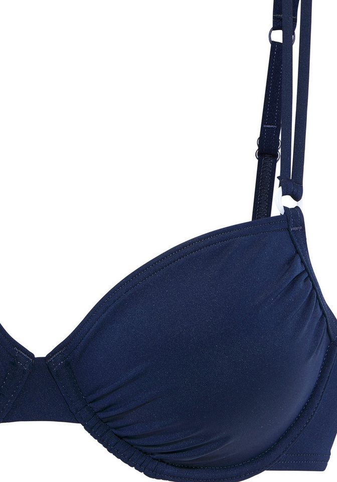 s.Oliver Bügel-Bikini-Top Beverly, mit kontrastfarbigen Zierringen – Bild 2 von 3