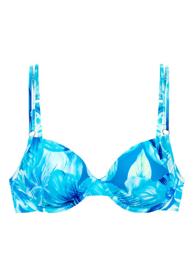 s.Oliver Bügel-Bikini-Top Jayce, mit goldfarbigen Zierringen – Bild 2 von 4