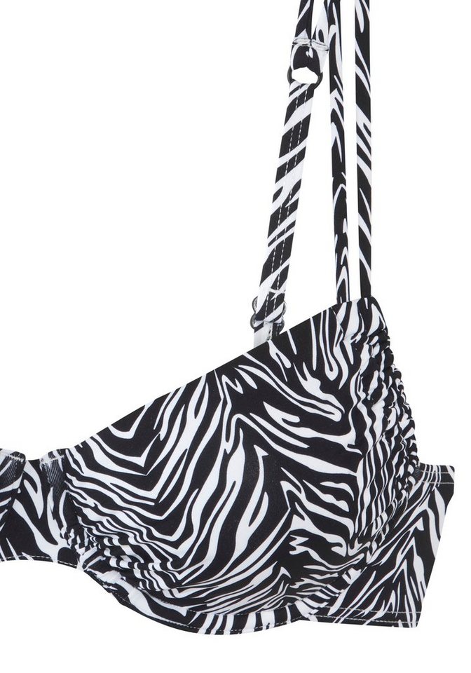 s.Oliver Bügel-Bikini-Top Kanto, im Animal-Design – Bild 3 von 5