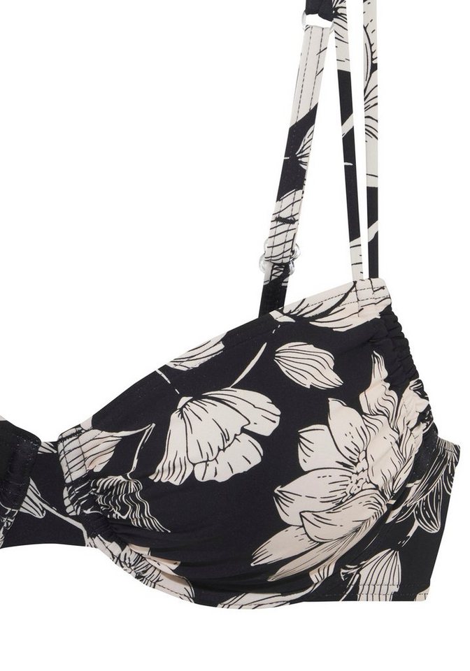 s.Oliver Bügel-Bikini-Top Lady, mit floralem Design – Bild 3 von 5