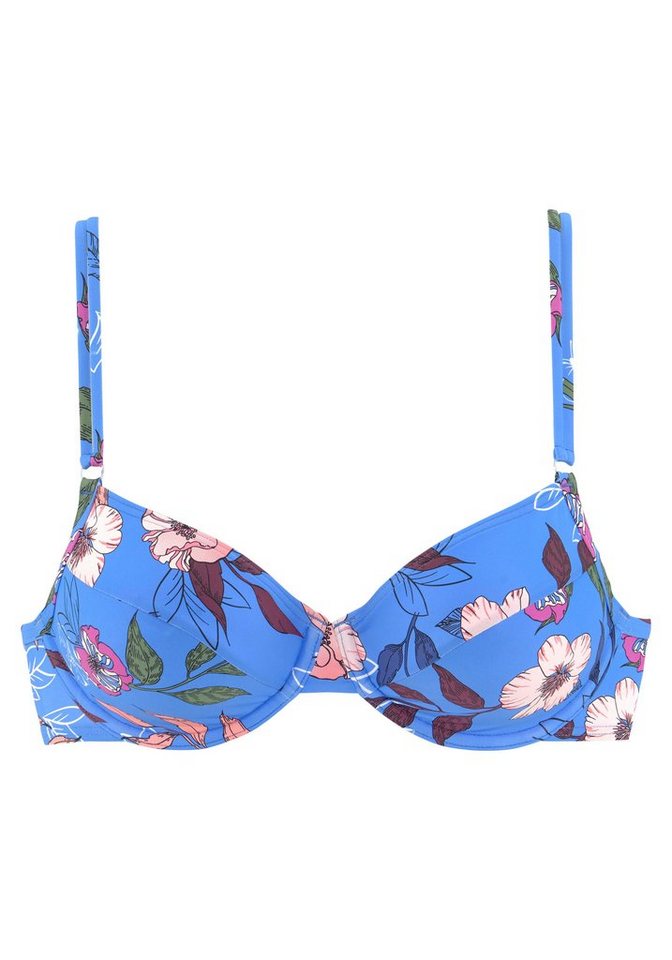 s.Oliver Bügel-Bikini-Top Maya, mit Doppelträgern und floralem Design – Bild 2 von 5