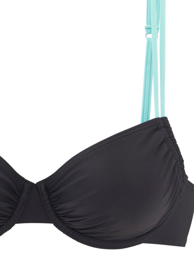 s.Oliver Bügel-Bikini-Top Yella, mit kontrastfarbenen Details – Bild 2 von 3