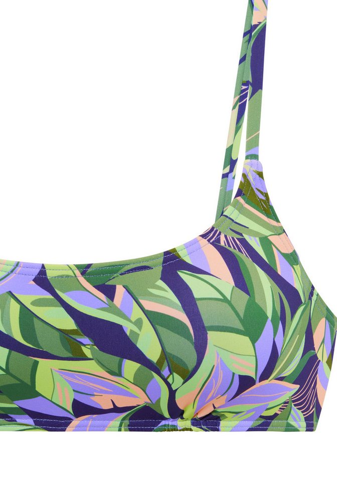 s.Oliver Bustier-Bikini-Top Avin, mit modernem Allover-Print – Bild 3 von 4