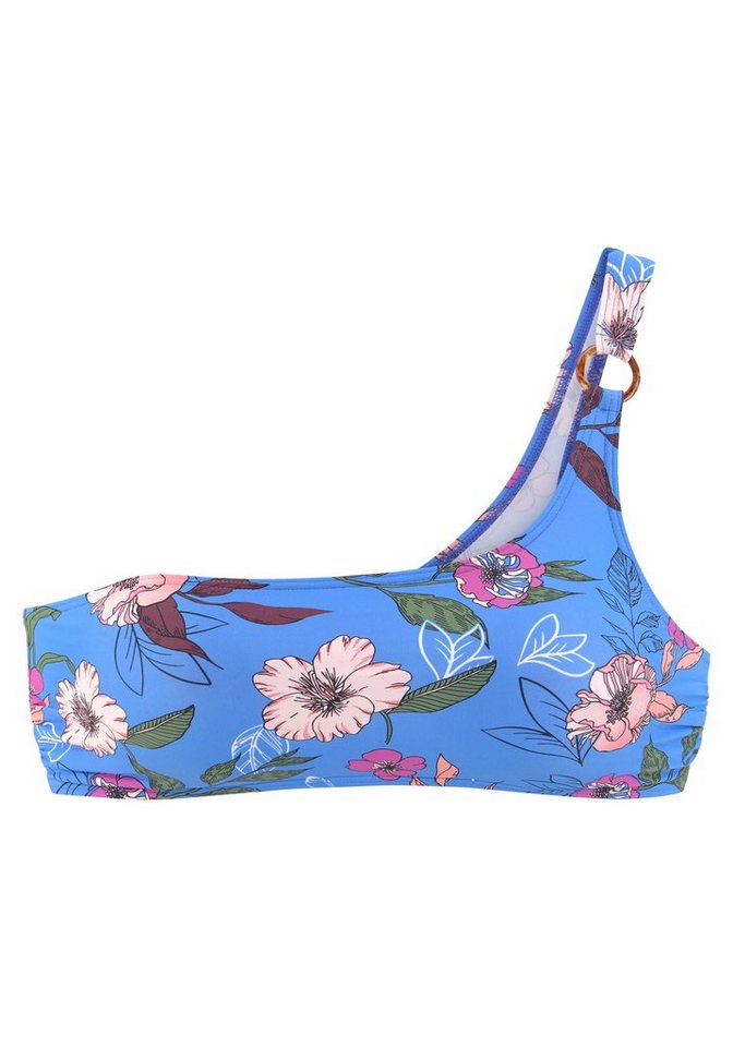s.Oliver Bustier-Bikini-Top Maya, in One-Shoulder-Form und mit Zierring – Bild 2 von 5