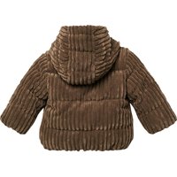 S.Oliver Cord-Steppjacke mit Kapuze Plüschfutter