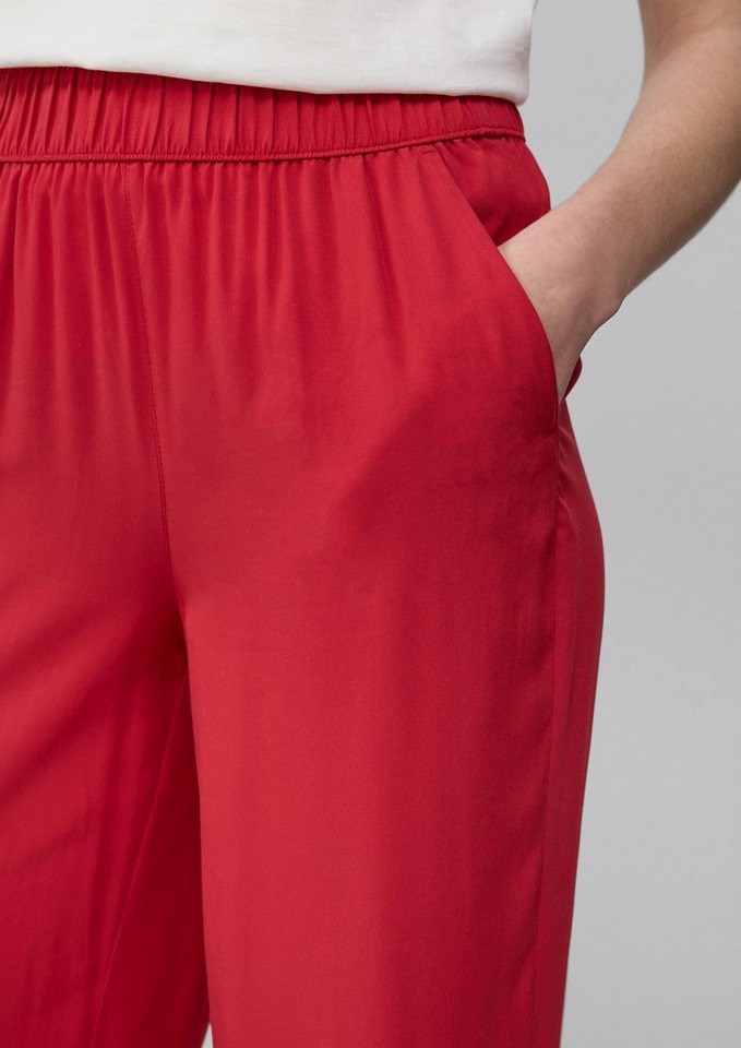 s.Oliver Culotte Hose Culotte aus Viskose mit Elastikbund – Bild 4 von 5