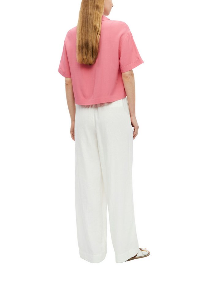 s.Oliver Druckbluse Sommerbluse mit Allover-Print – Bild 3 von 4