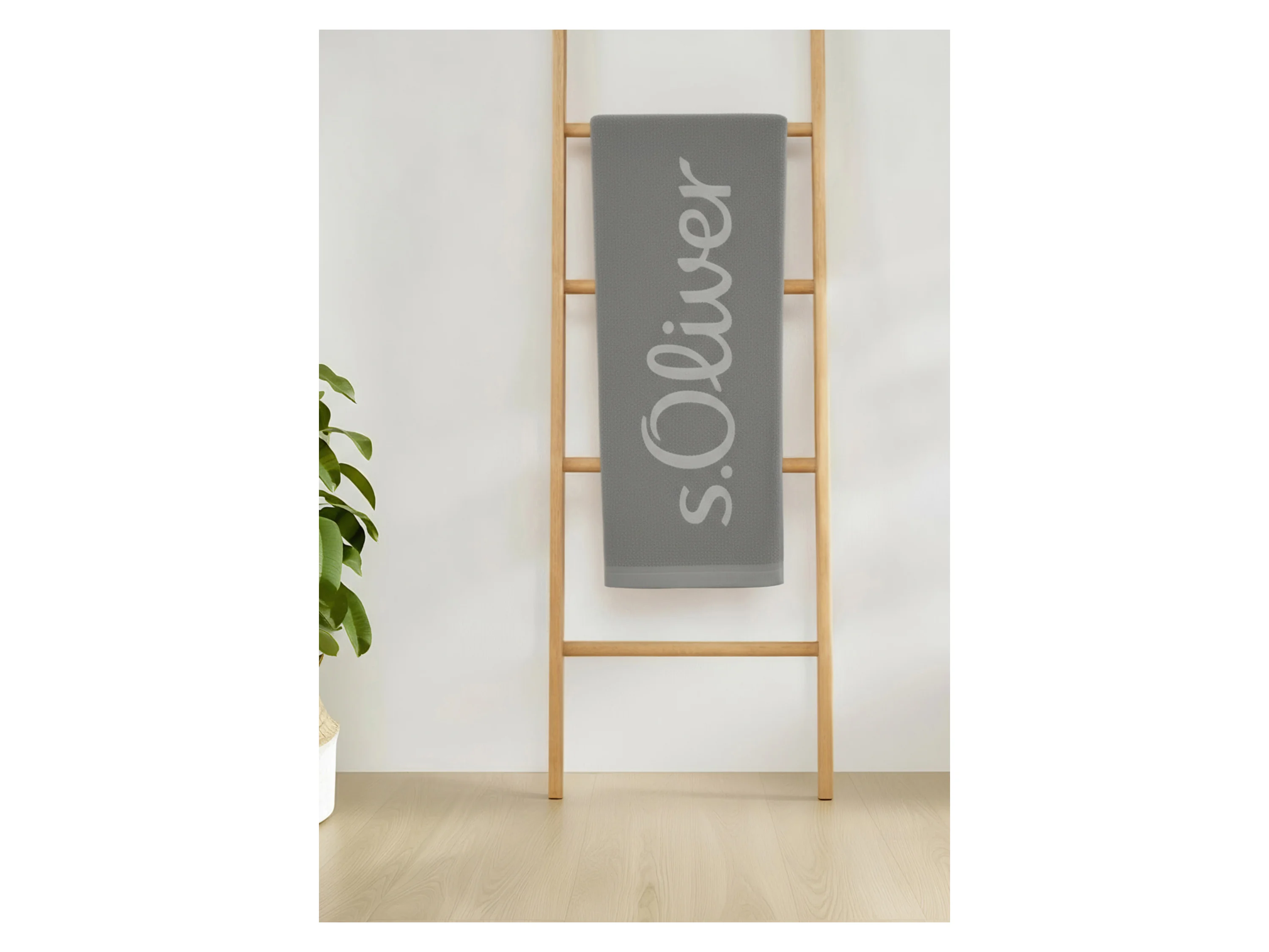 S.OLIVER Duschtuch 70x140cm (Grau) – Bild 2 von 2