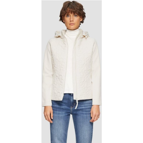 s.Oliver Funktionsjacke Outdoor-Jacke Materialmix-Jacke mit Steppmuster im Slim Fit