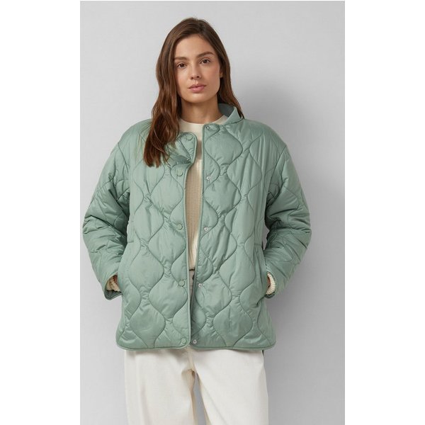 s.Oliver Funktionsjacke Outdoor-Jacke Steppjacke mit Bomberkragen und seitlichen Schlitzen