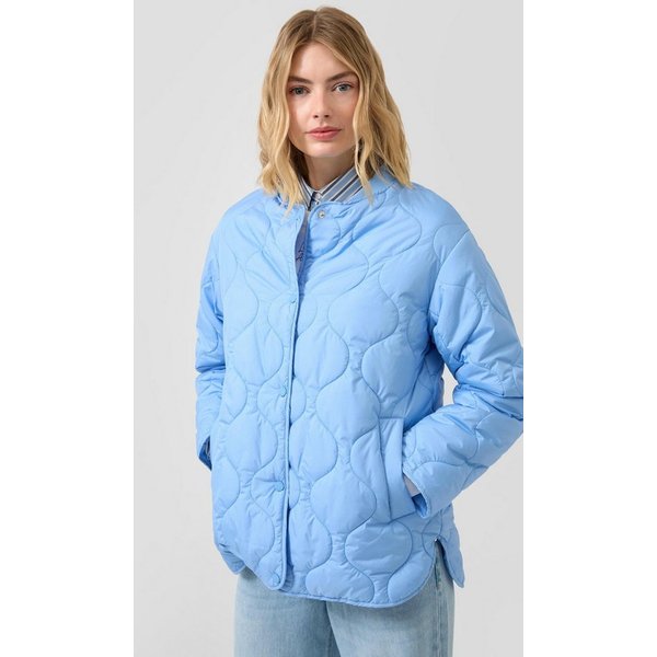 s.Oliver Funktionsjacke Outdoor-Jacke Steppjacke mit Bomberkragen und seitlichen Schlitzen