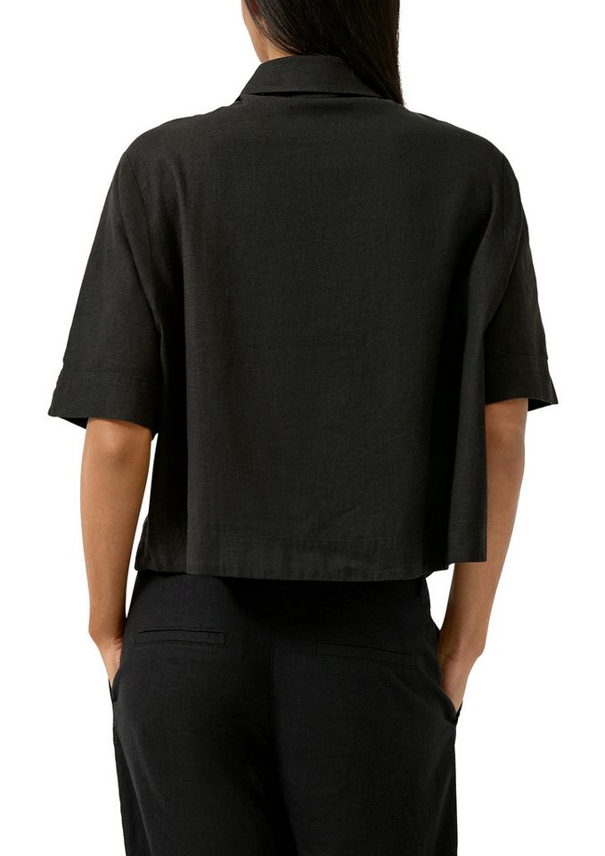 s.Oliver Hemdbluse kurz, mit Knopfleiste – Bild 2 von 4